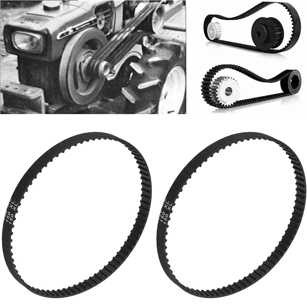 GT2 Closed Loop Timing Belts Width 6mm Pitch 2mm Length 176-228mm for 3D Printer
