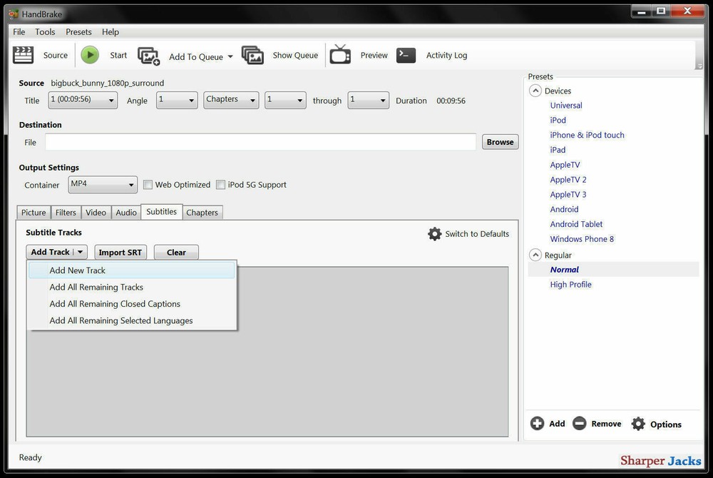 NEW & Fast Ship! HandBrake DVD Ripper / Converter / Transcoder - Windows Disc