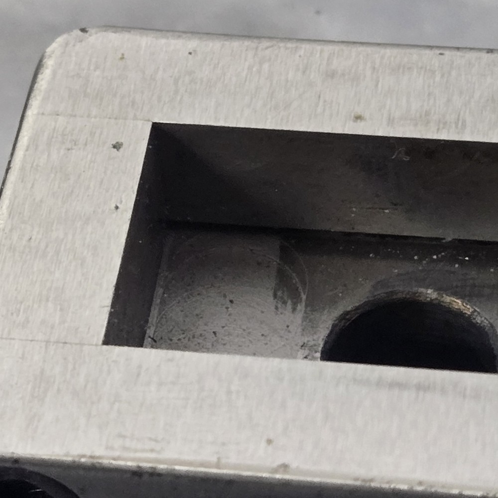 Omega Rectangular Panel Punch CP-5 0.635" × 1.195" 3/8" Pilot