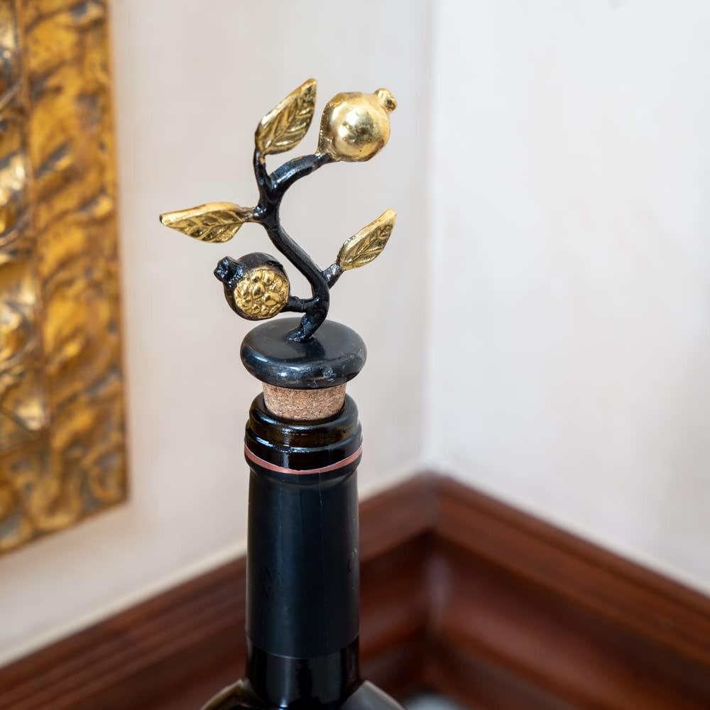 Bottle Cork - Copper - Pomegranates