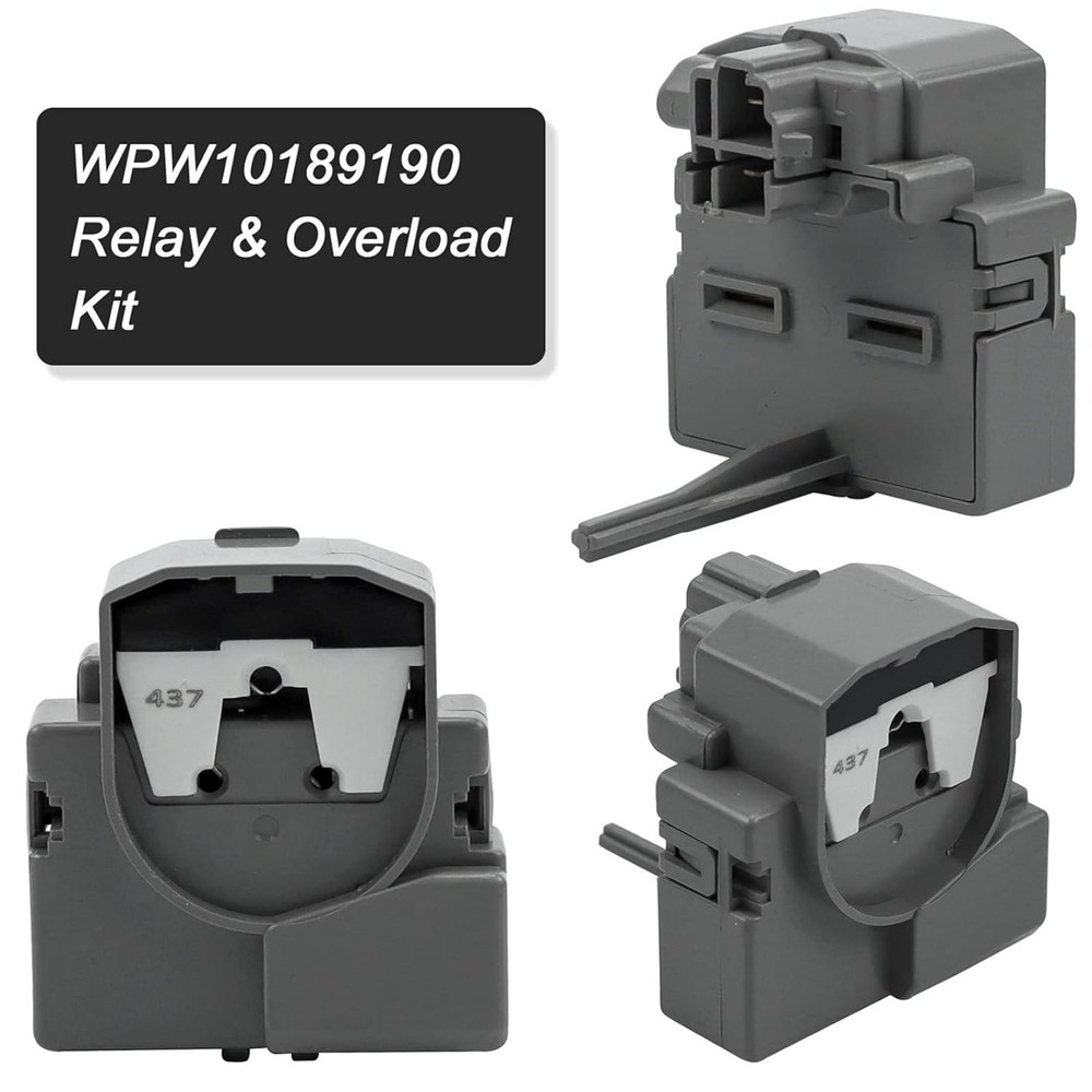 2319792 Refrigerator Compressor Start Relay Device Run Capacitor For Whirlpool