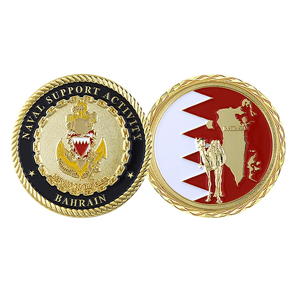 Naval Support Activity Bahrain Challenge Coin