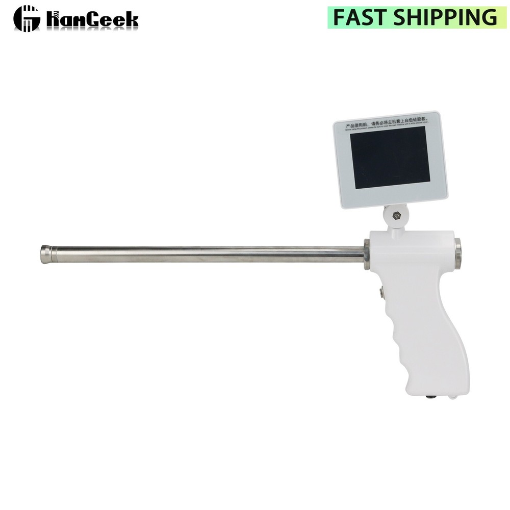 Insemination Kit for Cows Cattle Visual Insemination Gun with Adjustable Screen