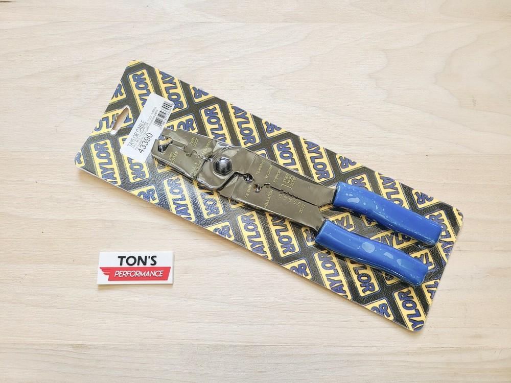 Taylor 43390 Spark Plug Wire Crimping Tool Pro 7-8mm Plug Wire & Electrical wire