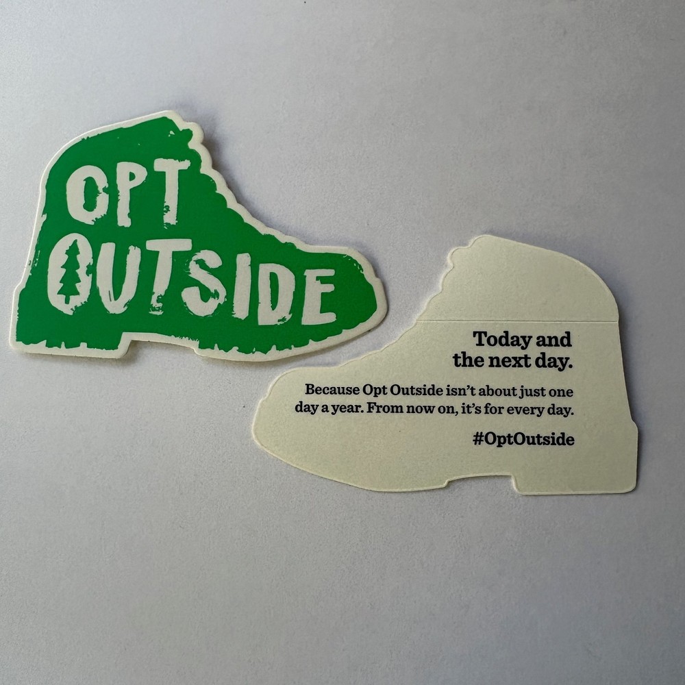 REI Co-op #OptOutside Stickers/Decals - Multiple Designs