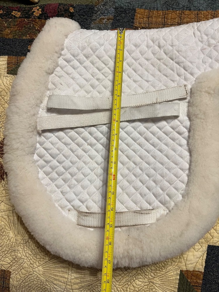 Fleeceworks Full Trim Shaped Saddle Pad