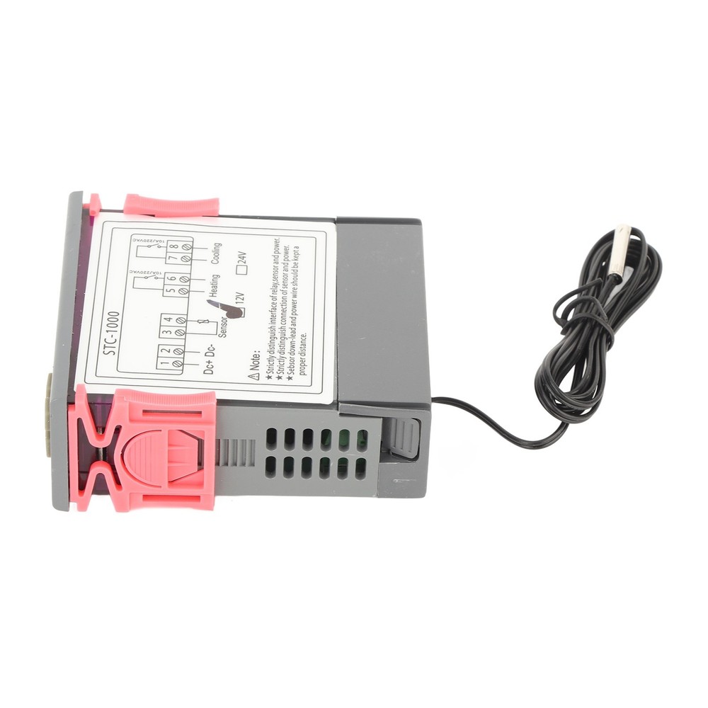 Digital Temperature Controller With Sensor STC-1000 Accurate Cooling And Hea