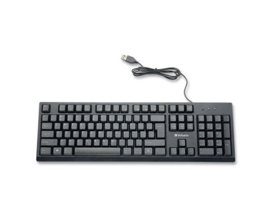 Wired Keyboard, Black