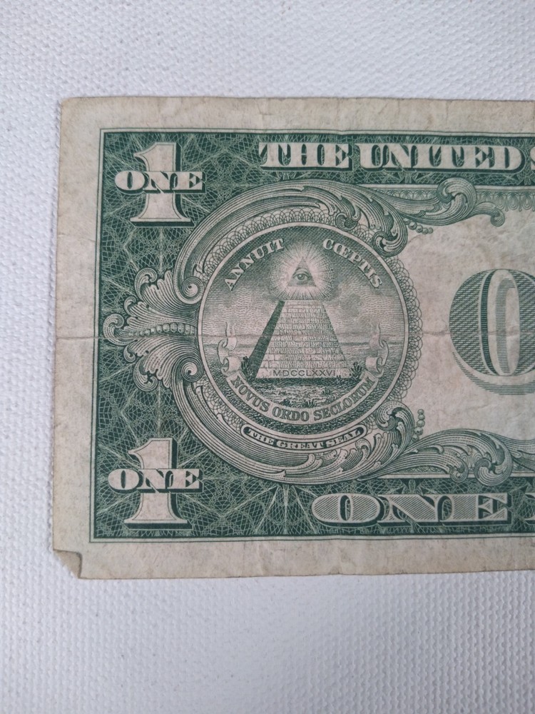 1935 E Silver Certificate One Dollar Bill