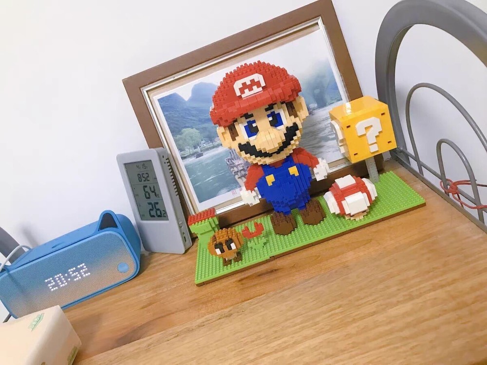 Super Mario Magic Blocks Set,2000 Pcs Mini Building Blocks Challenging Game Gift