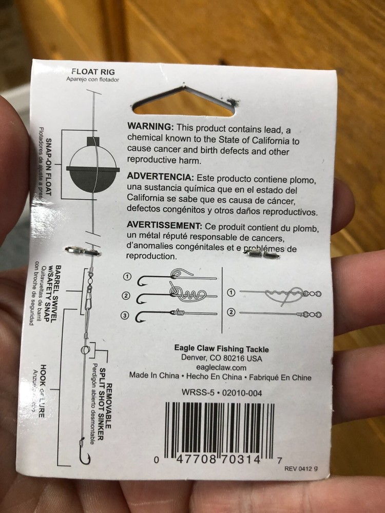 Eagle Claw 02030-005-5 Round Split Shot Size 5 20CT