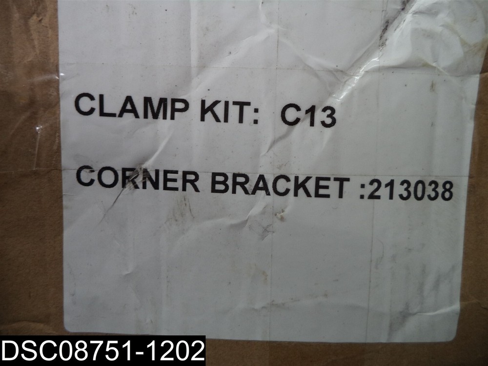 8 Piece: C13 Clamp Kit 213038 Corner Bracket Kit