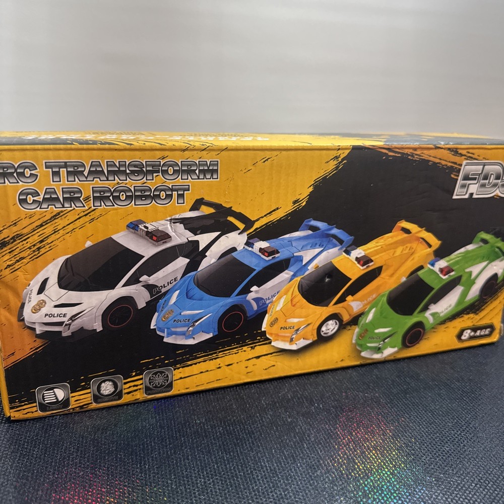 RC Transform Car Robot Toy Remote Control FDJ Age 8+ NEW Sealed