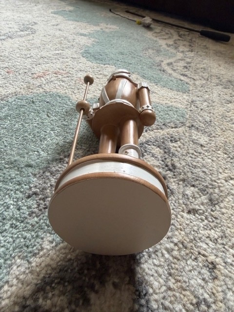 Wooden Nutcracker - 13"x3.5" - decorative - doesn't actually crack nuts