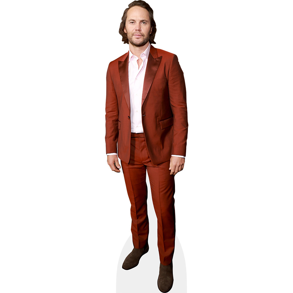 Taylor Kitsch (Brown Suit) Mini Size Cutout