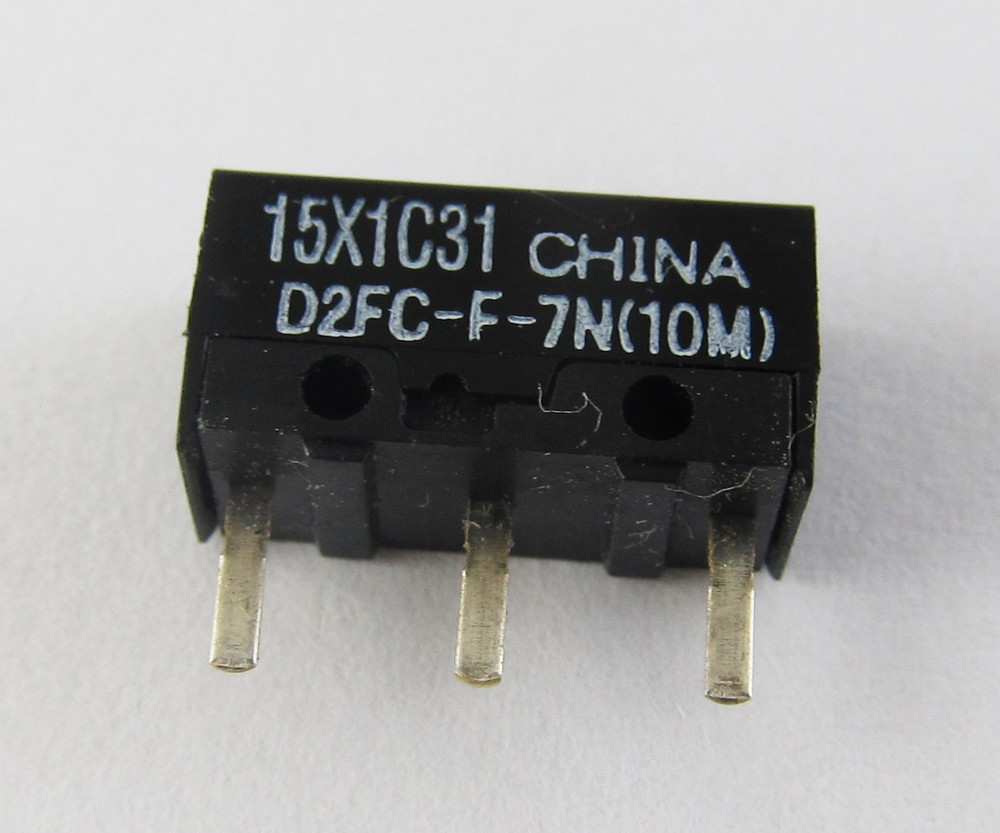 50pcs OMRON Micro Switch Microswitch D2FC-F-7N(10M) For Gamers Usage Mouse