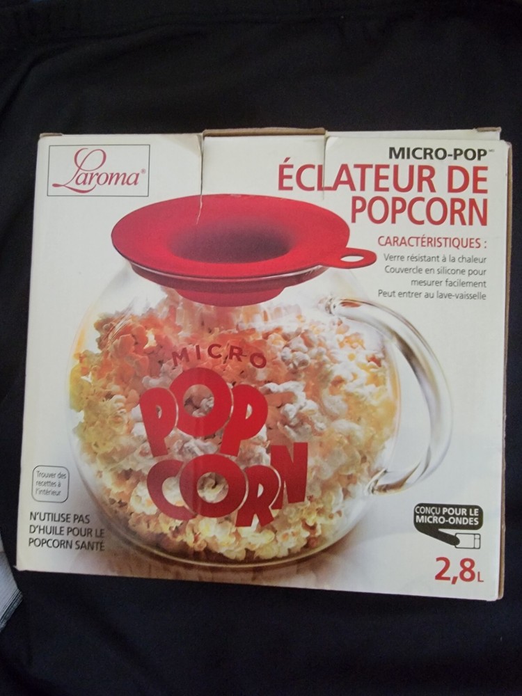 Laroma Micro-Pop Microwave Popcorn Popper. ♧#I♧