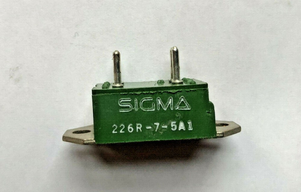SIGMA 226R-7-5A1 Solid State Relay PUSH ON TERMINALS --NEW