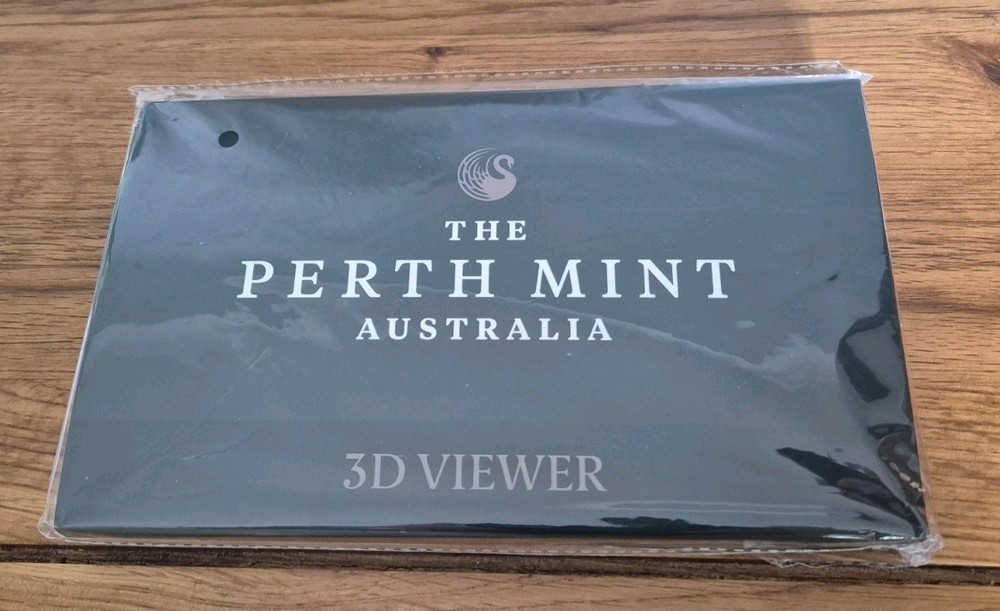 The Perth Mint Australia 3D Viewer Goggles ~ Original Sealed Packaging