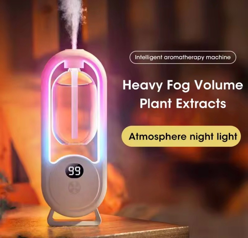 Smart Essential Oil Diffuser 5 Speed Adjustable Fragrance Machine
