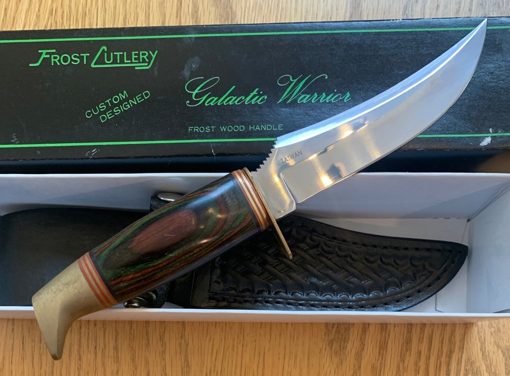FROST CUTLERY GALACTIC WARRIOR * KNIFE NEVER USED IN BOX BT2*