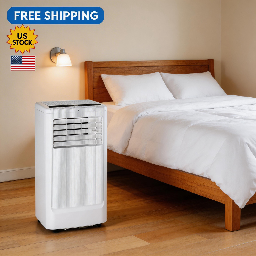 1Pcs Np-10K Portable Air Conditioner Model A White Body + White Top Cover New