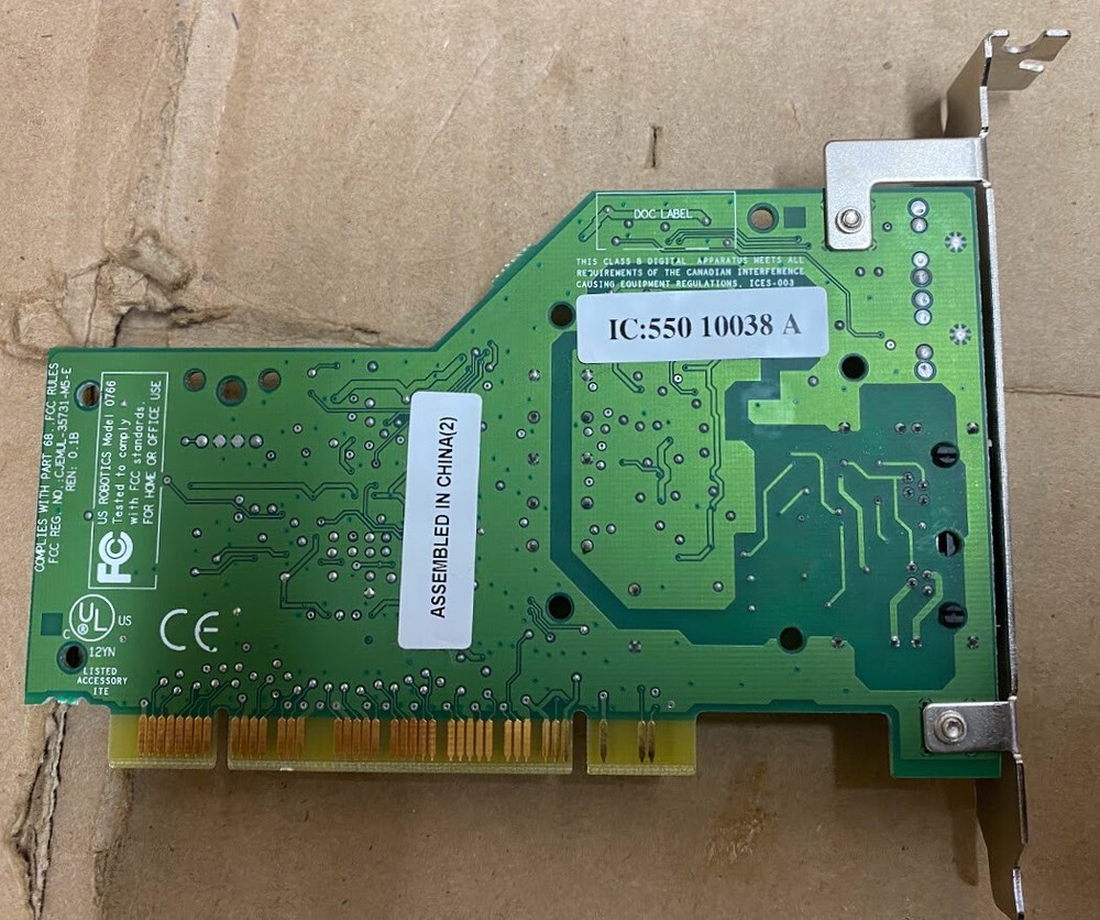 USRobotics USR5699B 56K Modem PCI
