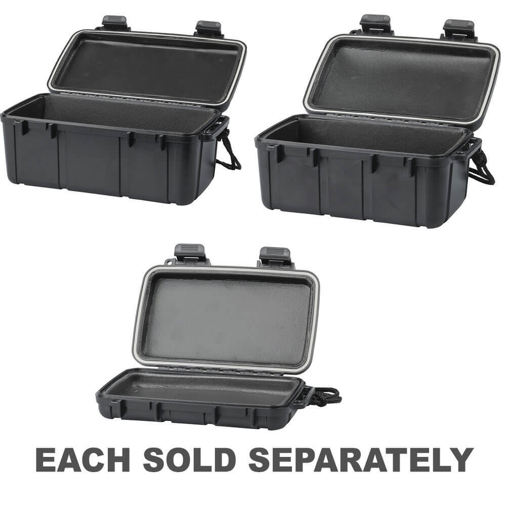 Waterproof Plastic Case Black Fully Protected Shockproof Airtight Dust Proof