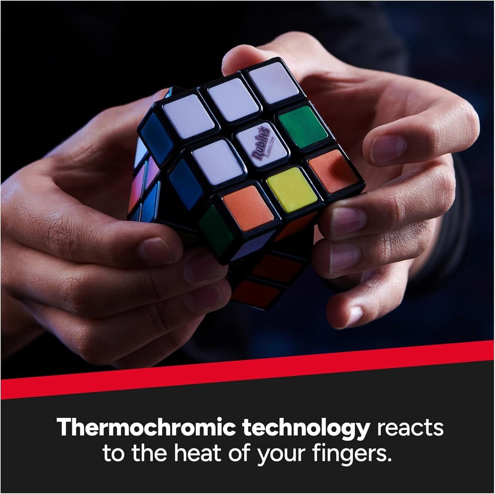 Rubik’s Cube, Phantom, 3x3 Cube Advanced Color-Changing Problem-Solving Teaser