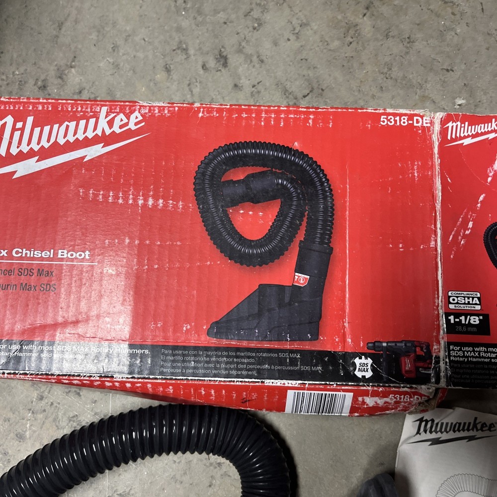Milwaukee 5318-DE SDS Max Chisel Boot, Masonry Drill Boot