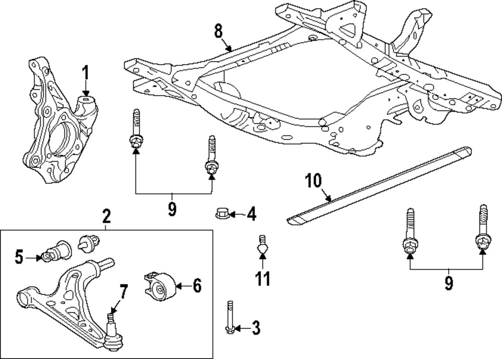 Genuine GM Knuckle 26438196