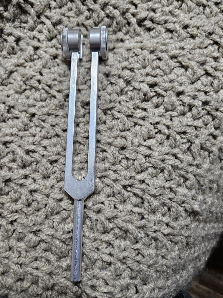 Aluminum Tuning Fork Diagnostic Musical Tool 128 C