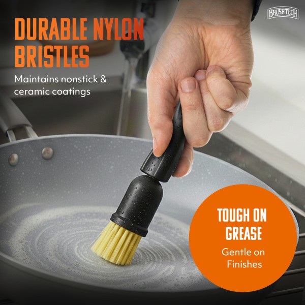 Brushtech CleanPro Kitchen Brush, 2-pieces – Advanced Cleaning Tool