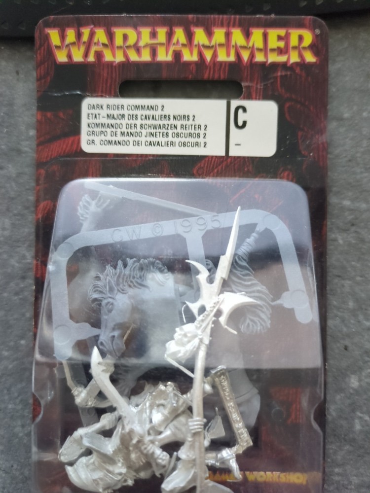 WARHAMMER: DARK ELF DARK RIDERS COMMAND 2