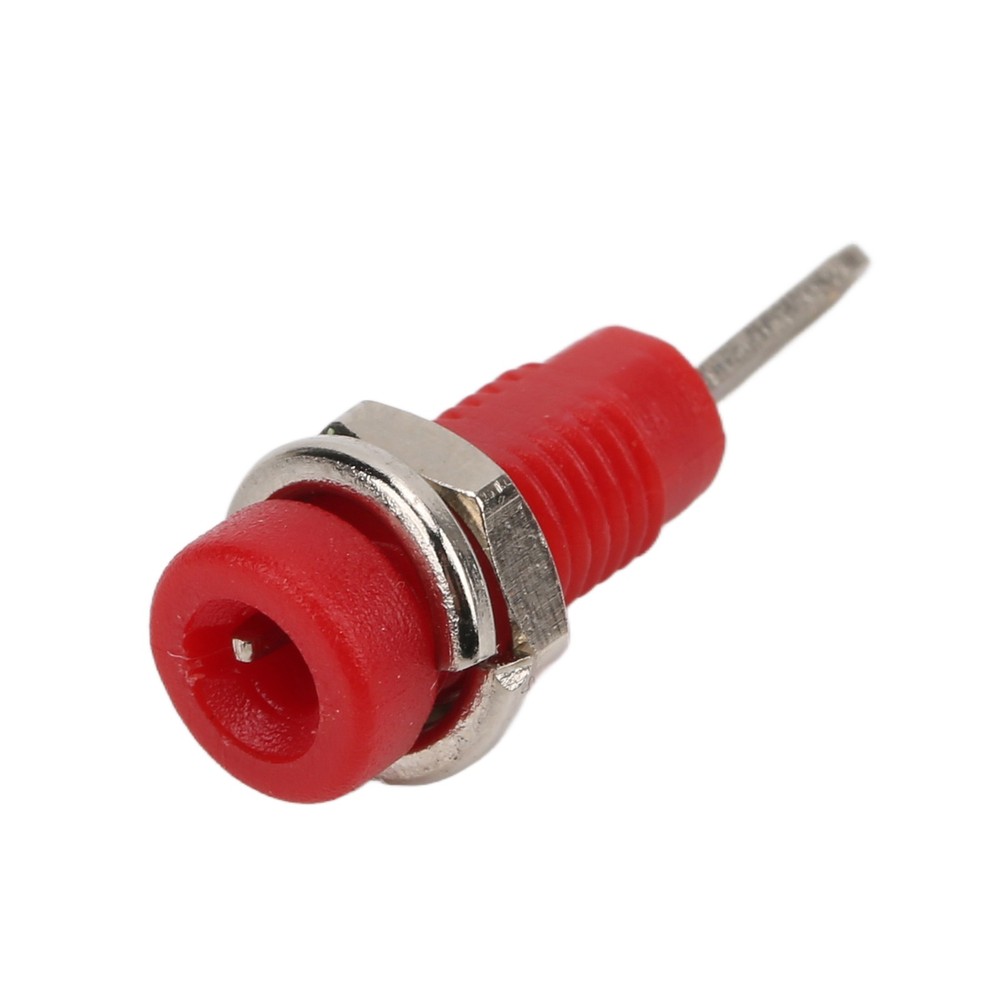 10Pcs 2mm Banana Jack Panel Socket High Transmission For Electronic Instrument