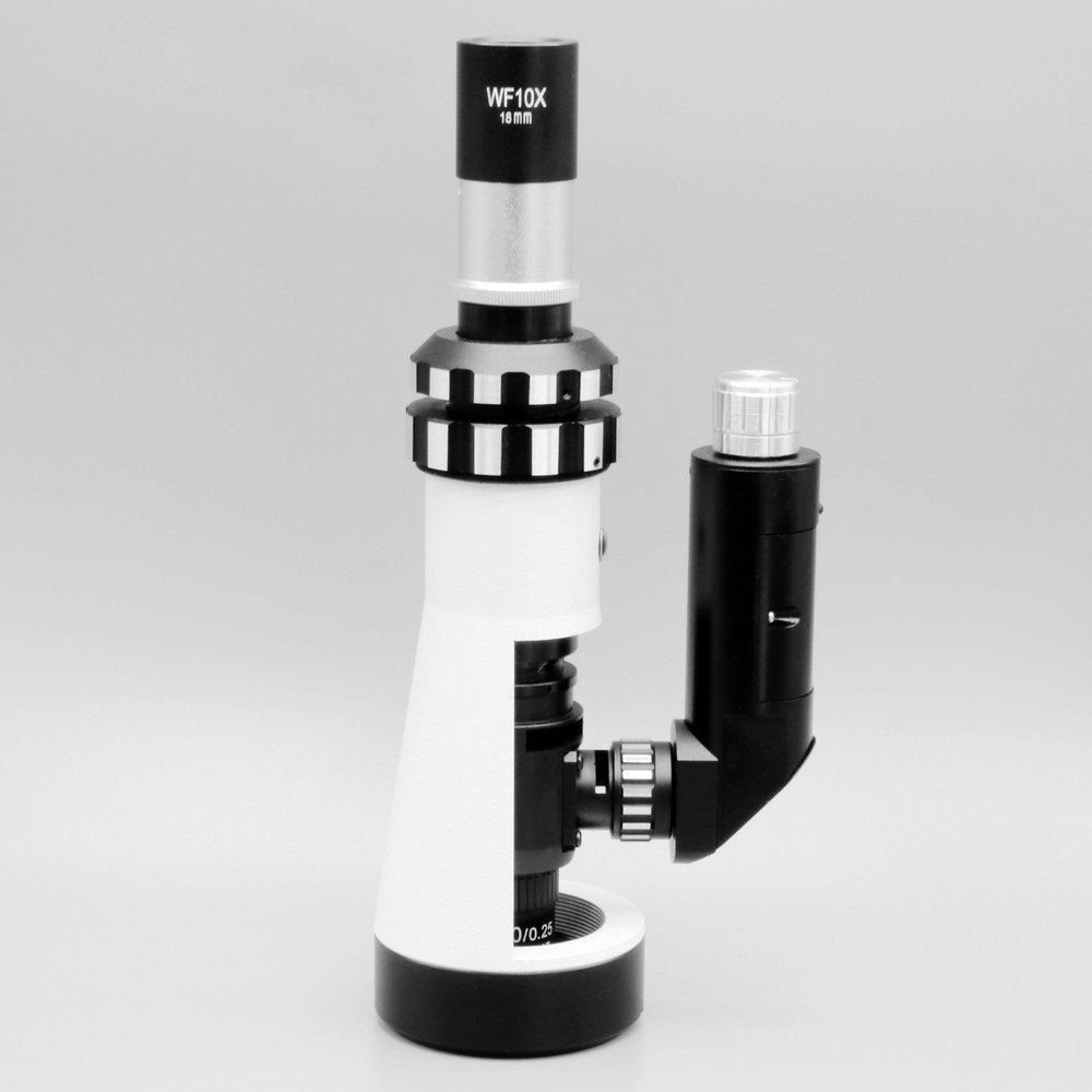 Portable Polarizing Metallograph Microscope w/ Polarizing Filter Carrying Box