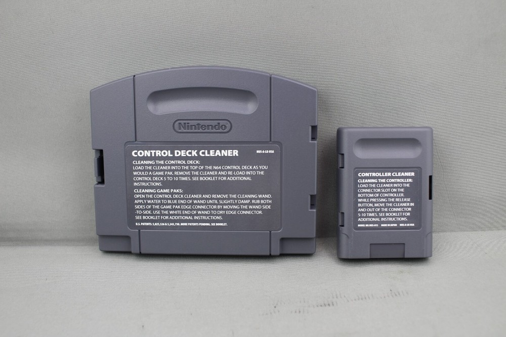 NINTENDO 64 ORIGINAL CLEANING KIT IN BOX