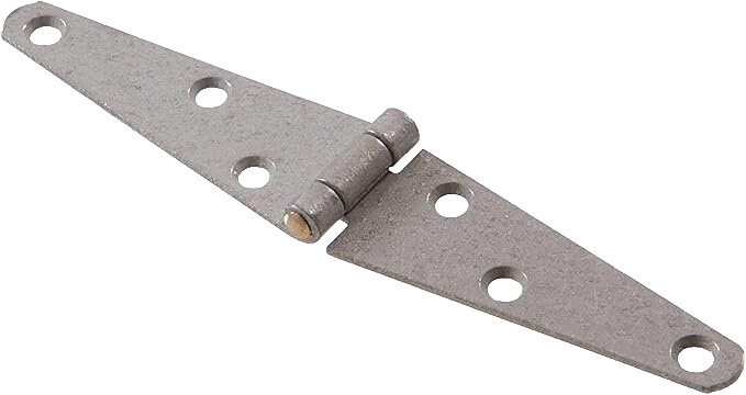 Hillman Weathermax Light Strap Hinges Galvanized 852862 3" 2PC Hardware