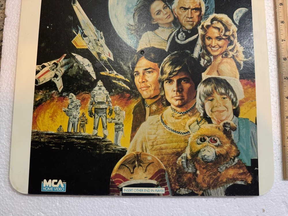 Vintage Battlestar Galactica CED Video Disk 1983