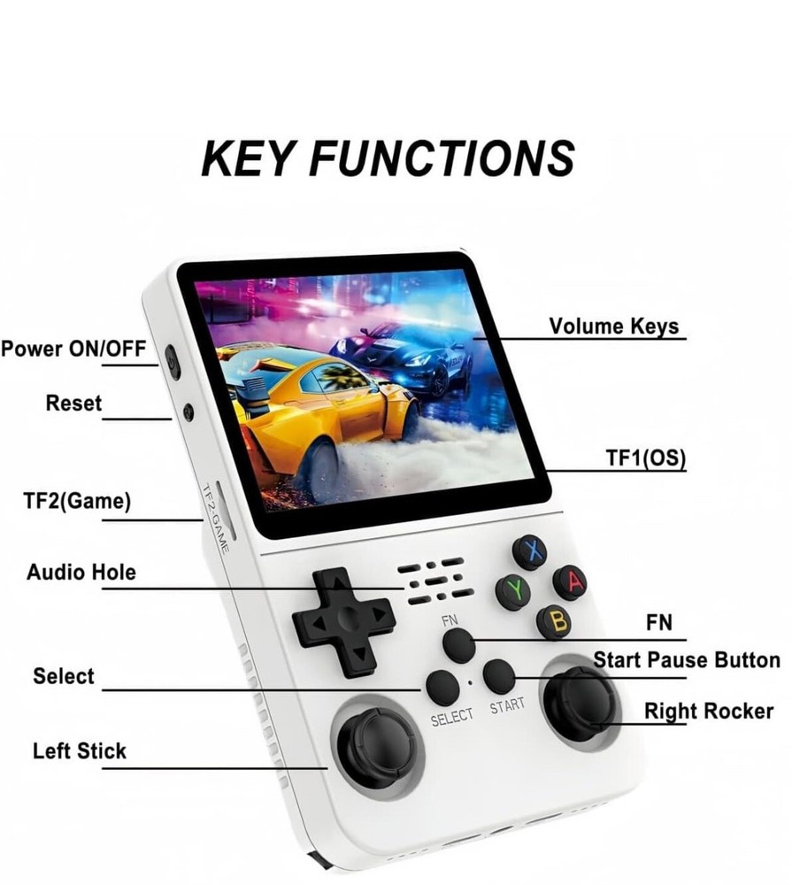 r36s retro handheld game console