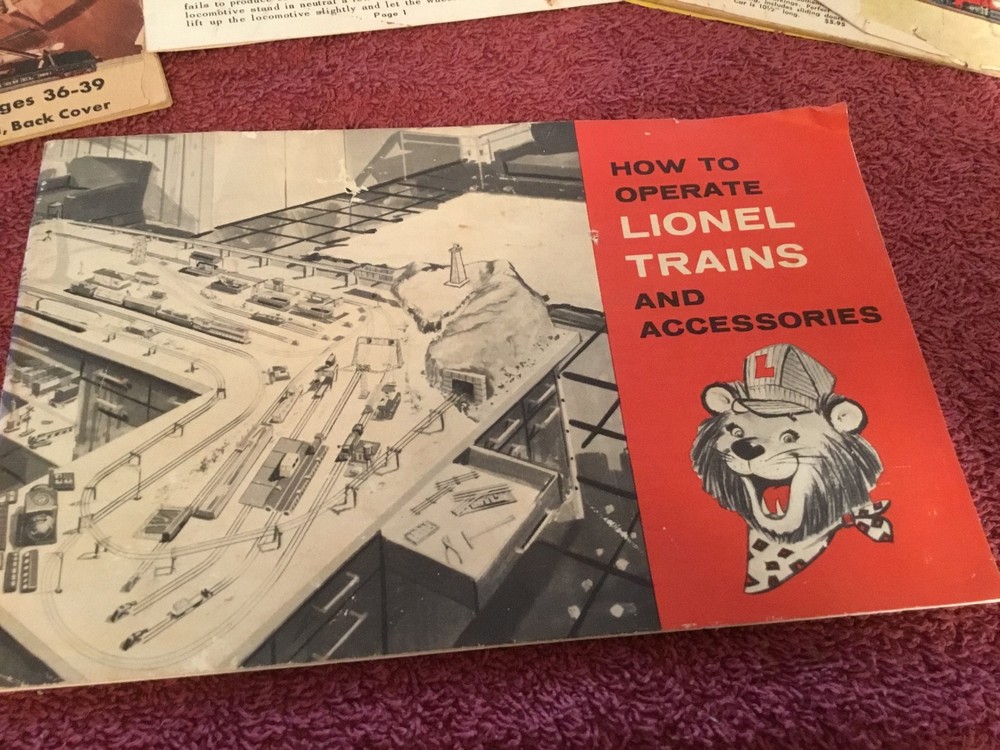 Vintage Lionel Catalogs and Booklets