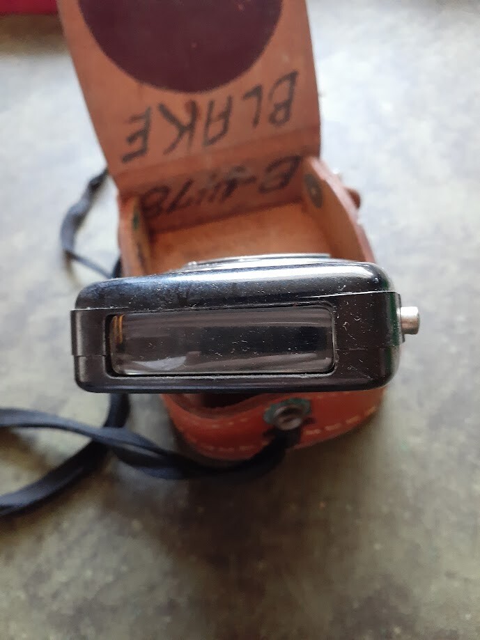 GE Exposure Meter PR-1 with Leather Case