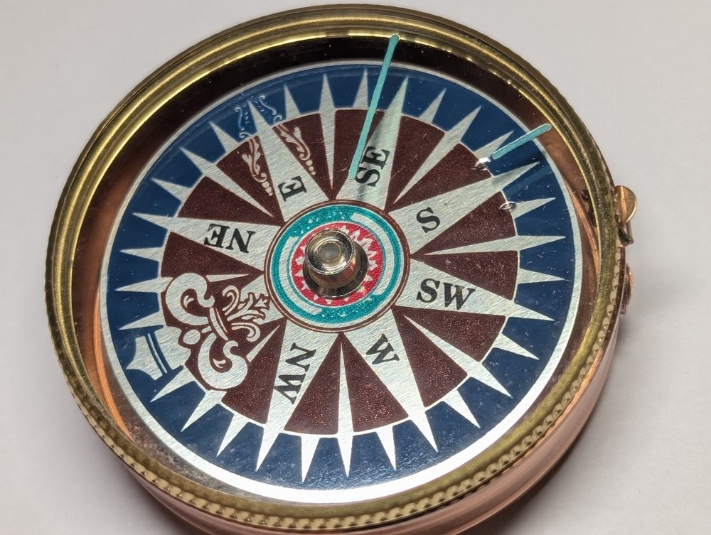 Vintage Longaberger Success Directly Ahead Compass