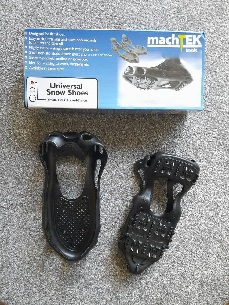 MACHTEK UNIVERSAL SNOW SHOES BUNDLE .... 4 PAIRS VARIOUS SIZES