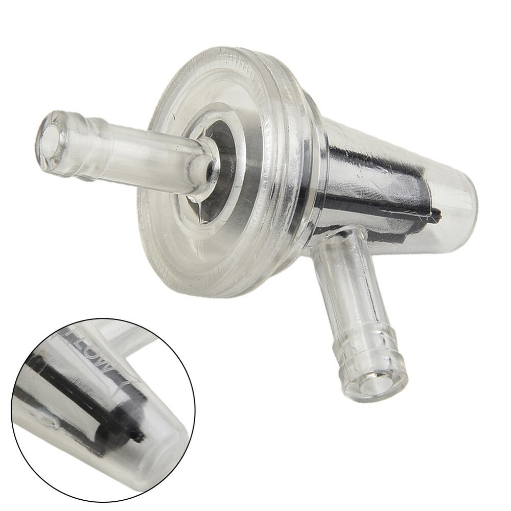 Motorcycle Right Angle 90?? Fuel Filter Plastic Replacement 6cmX3cm