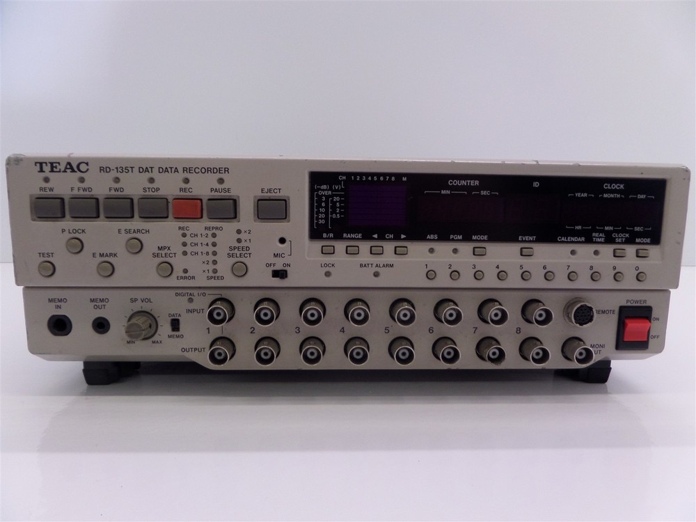 TEAC RD-135T DAT 8-Channel Data Recorder