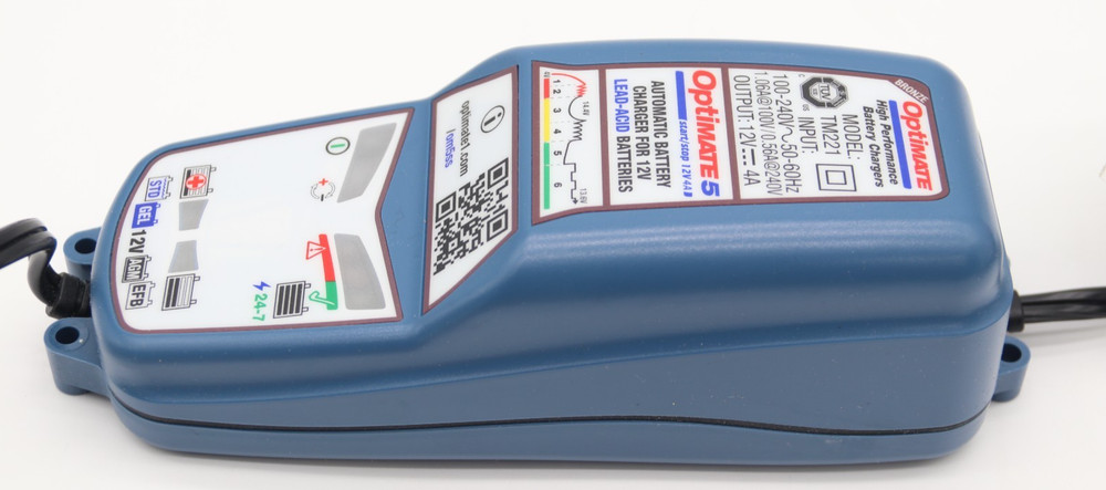 OptiMate 5 Start/ Stop AGM STD GEL 12V 4A Battery Charger Optimiser