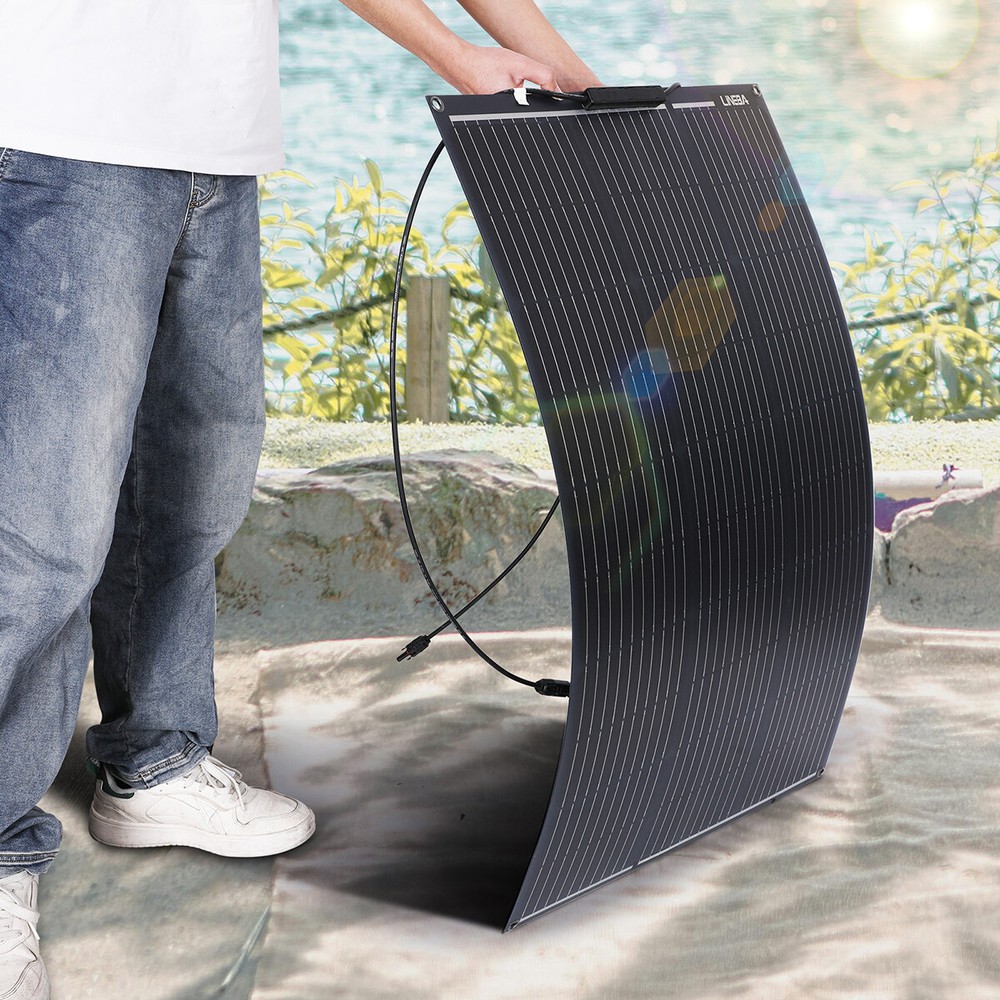 100W Mono Solar Panel 12V High Efficiency Farm Home Shed Rooftop On/Off Grid