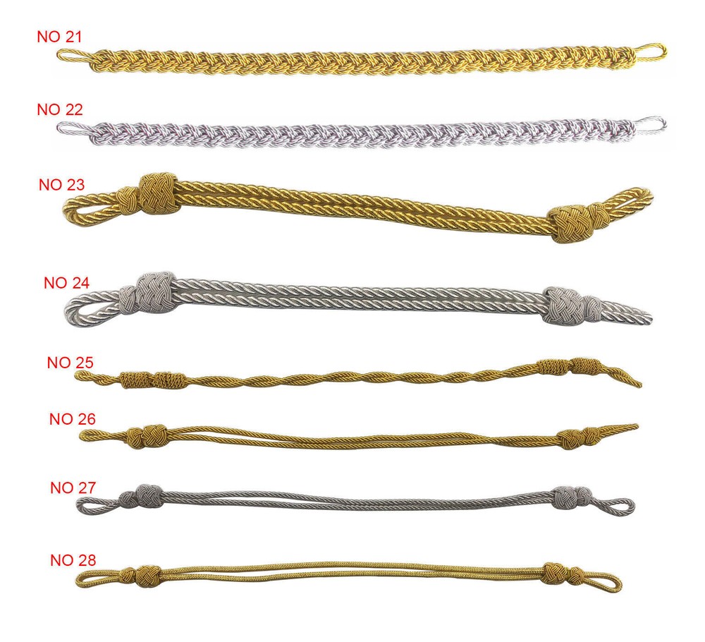 WW2 GERMAN OFFICER VISOR CAP HAT CHIN STRAP ACCESSORY MULTIPLE STYLES AVAILABLE