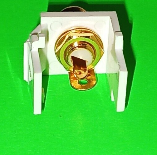 RCA Jack Solder Keystone Jack "Yellow"